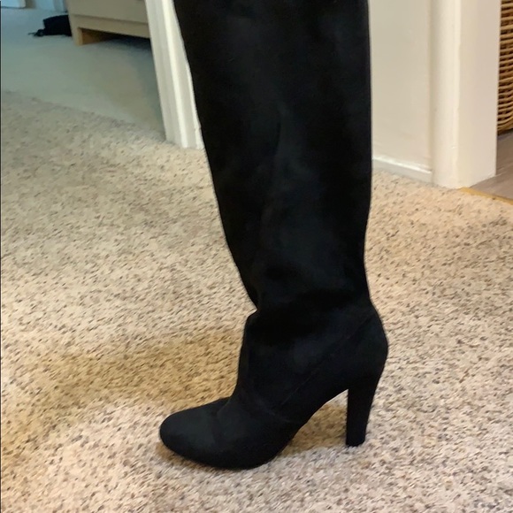 Grandeal Steve Madden suede over the knee heels - Picture 3 of 4